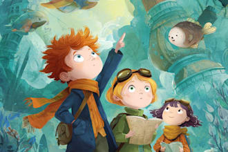 children story book illustration children story children