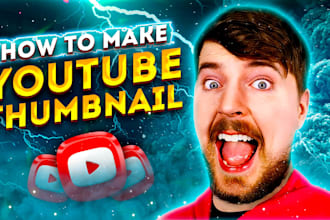 create professional thumbnail for youtube