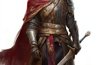 draw dnd character illustration