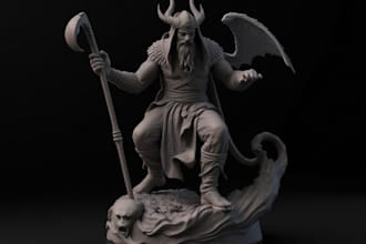 sculpt a 3d model for 3d printing