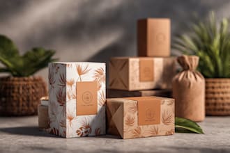 do elegant packaging box, product box, amazon box design