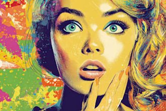 make awesome wpap pop art portrait