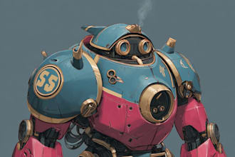 illustrate your mecha, robot and armored characters