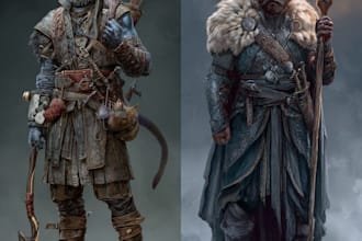 make dnd character party, fantasy character party