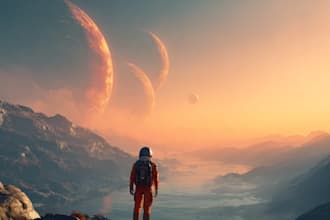 sci fi illustration and sci fi art