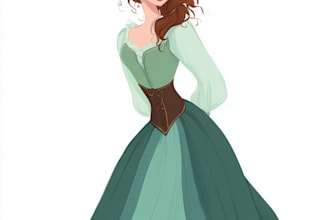 do disney cartoon portrait