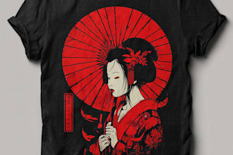 design an amazing t shirt design