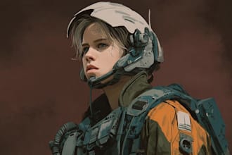 do sci fi star wars character for you