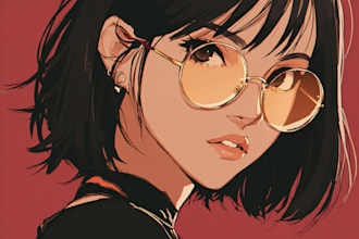 create modern cartoon portrait or stylized caricature