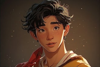 do disney cartoon portrait