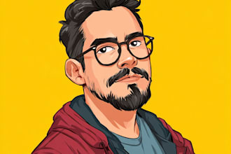 draw semi realistic portrait with artistic lighting