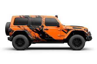 professional vehicle wrap design, car wrap