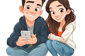 draw disney cartoon illustration