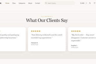 design a online store