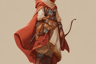 dnd character art and dnd character art