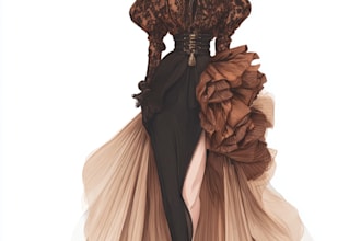 draw fashion and colorfull digital illustration