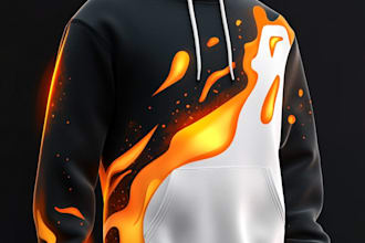 do custom hoodie design or clothing design