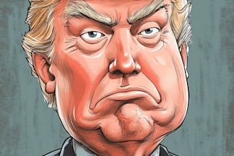 draw political caricature and cartoon