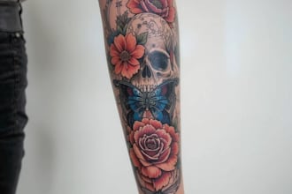 design a modern and minimalist tattoo design
