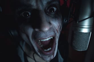 be your scary horror voice actor
