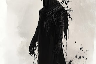 do horror character design
