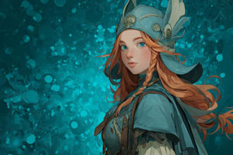 fantasy character art and fantasy character art