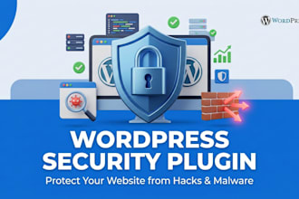 create cuatom wordpress security plugin, malware scan, firewall, login auth