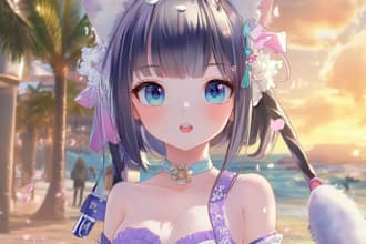 draw anime character with expressive style and detail