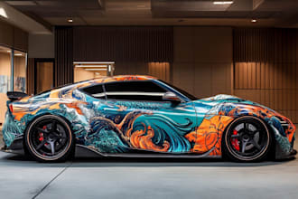 design vehicle wrap and truck decals