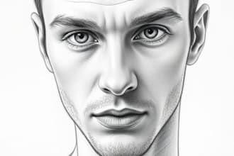 draw gorgeous with pencil and charcoal portrait for you