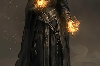 create custom dnd, rpg, and character art