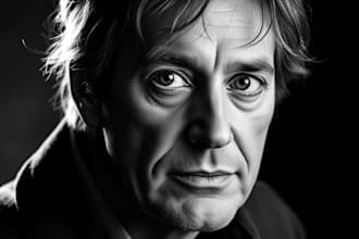 make you a hedcut wsj style portrait from a photo