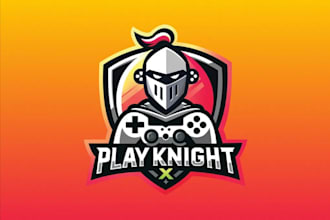 design professional initials logo for esports and gaming