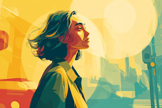 paint a watercolor house portrait or city space illustration