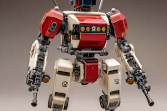 draw or design mechs robots concepts