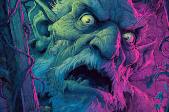 fantasy horror and fantasy horror character