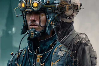 sci fi illustration and sci fi art