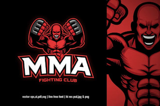 design creative custom ninja, martial arts logo