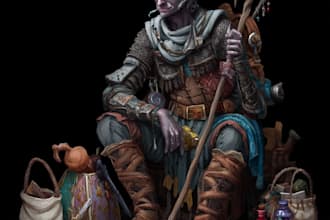 dnd character art and dnd character art