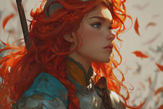 fantasy character art and fantasy character art