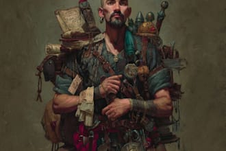 dnd, fantasy character and dnd character