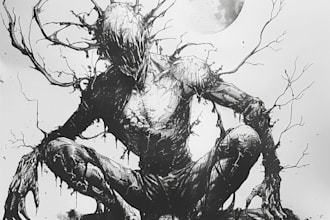 design a terrifying and original horror character for you