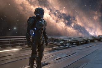 sci fi character illustration or sci fi character