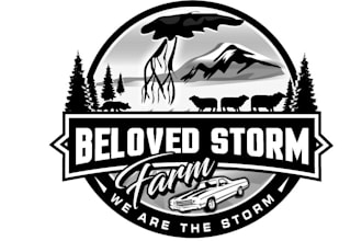 create a professional farming logo design