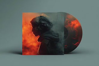 design album cover or single cover art
