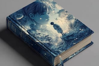 design fantasy, sci fi, horror and dystopian book cover art