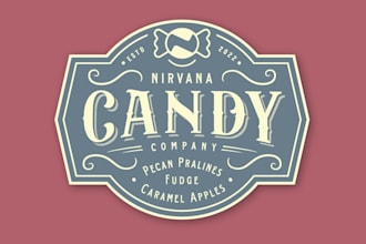 design an amazing retro vintage hipster badge logo