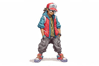 create a custom pokemon trainer sprite