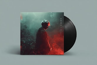 design album cover art or single cover art