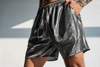 design mesh shorts streetwear shorts